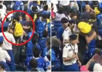 Malang! Ikut Ayahnya Nonton Pertandingan, Bocah ini Justru Jadi Senjata Sang Ayah Untuk Memukul Supporter Tim Lawan