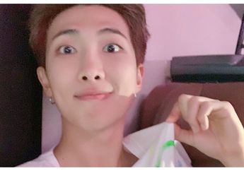 Disangka Awan Biasa, RM BTS Ternyata Memotret Fenomena Alam Langka