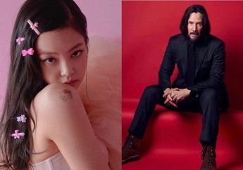 Nggak Mau Kalah Cute sama Cewek Korea, Keanu Reeves Ketahuan Pakai Jepit Rambut Imut Warna Kuning