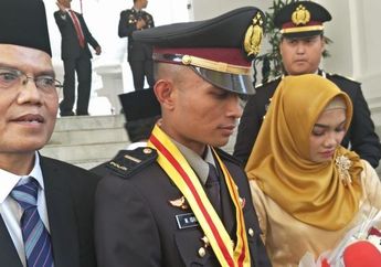 Bangga, Anak Petani Jadi Lulusan Terbaik Akpol, Boyong Ayah Hingga Nenek Temui Presiden di Istana Negara