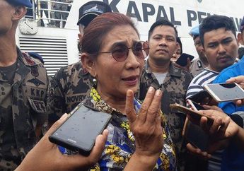 Usai Berhasil Tangkap Kapal MV NIKA, Susi Pudjiastuti Tegaskan Kebijakannya pada Interpol