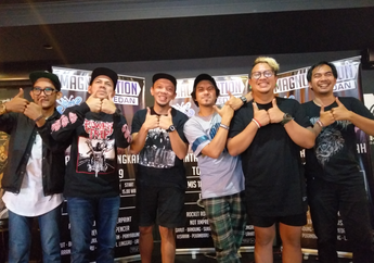 Tampil di Magnumotion Slank Mantap Melangkah Tour 2019 di Medan Malam Ini, Slank Bawakan Sekitar 20 Lagu untuk Memotivasi Fans