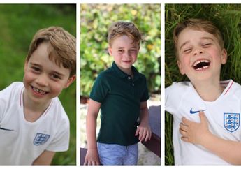 Genap Berusia 6 Tahun, Pangeran George Makin Menggemaskan dengan Gigi Ompong!