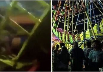 Musibah Wahana Pasar Malam di Pekalongan, 4 Penumpang Kora-kora Terlempar dan Satu Orang Meninggal Ditempat