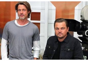 Brad Pitt Ungkap Alasan Tidak Pernah Main Film Bareng Leonardo DiCaprio