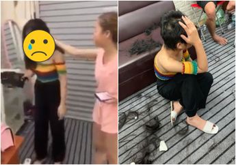 Pergoki Suaminya Berhubungan Intim dengan Karyawannya di Salon, Istri Sah Ngamuk Ambil Gunting dan Cukur Rambut si Pelakor
