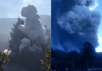 Potret Kondisi Terkini Gunung Tangkuban Parahu Pasca Erupsi, Jalanan hingga Dagangan Warga Memutih karena Tertutup Abu Vulkanik
