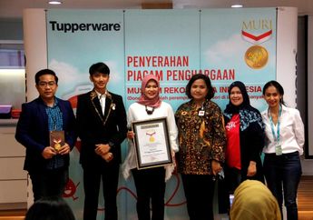 Tupperware Indonesia Pecahkan Rekor Dunia