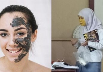 Ngakak! Pelajaran Bahasa Indonesia, Pelajar Ini Nekat Gunakan Masker Racikannya di Depan Kelas, Begini Hasilnya!