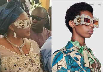 Negaranya Kaya akan Minyak dan Gas Alam, Ibu Negara Anambra Kepergok Pakai Kacamata Gucci Senilai Rp 39 Juta!