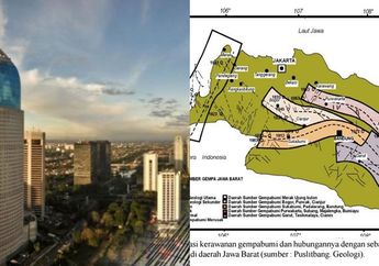 Belum Sehari Gempa Banten Viral Kabar Sesar Baribis 'Neraka' di Perut Bumi Jakarta, Begini Kata Ahli