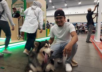 Datang Bersama Peliharaannya ke Indonesia International Pet Expo 2019, Tanta Ginting: Ini Kayak Mall Buat Anjing