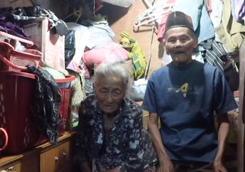 Tinggal di Ruang Sempit Berukuran 2 x 2,5 Meter, Sejoli Renta di Surabaya Ini Bertahan Hidup dengan Jualan Rujak Cingur