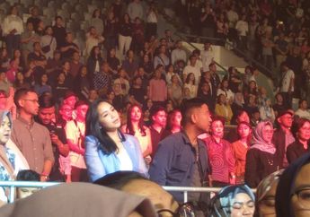 Deretan Artis Datang di Konser Dekade Afgan, Nagita Slavina dan Rafathar Curi Perhatian Penonton!