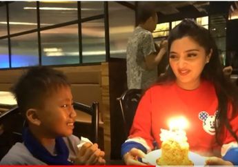 Tak Pernah Rayakan Ulang Tahun, Putra Seorang Anak Penjual Cilok Menangis Haru saat dapat Kejutan dari Ashanty