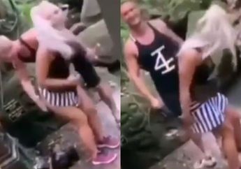 Tak Jadi Terjerat Hukum Negara, Dua Bule yang Lecehkan Air Suci di Bali Harus Siap-siap Jalani Hukuman Adat Tepat di Hari Purnama