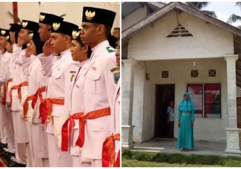 Berbekal Sepatu Robek Kepunyaan Tetangga, Muhamat Asraf Lolos Jadi Paskibraka Nasional, sang Ibu : Mungkin Baru Ini Anak Jelata Bisa Jadi Paskibraka..