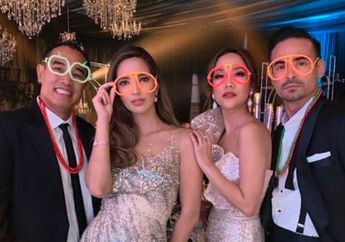 Datang ke Pesta Pernikahan, Nia Ramadhani jadi Orang Ketiga antara BCL dan Ashraf Sinclair