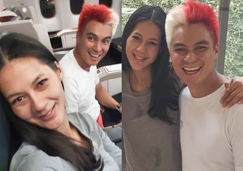 Baim Wong Ubah Warna Rambutnya Jadi Merah-Putih, Paula Verhoeven Bete: Pede Banget Sih