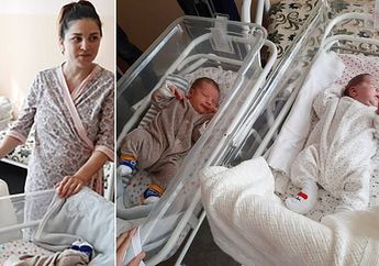Kasus Kelahiran Langka, Dua Bayi Kembar ini Terlahir dengan Jarak 11 Minggu!