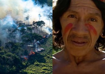 Hutan Amazon Dilalap Api, Suku Huaorani Terancam Tak dapat Berburu Monyet dan Hewan Lain untuk Bertahan Hidup