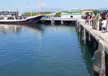 Dikira Hendak Mengambil Muatan di Dermaga, Seorang Pria di Maumere justru Dorong Mobilnya Ke Laut