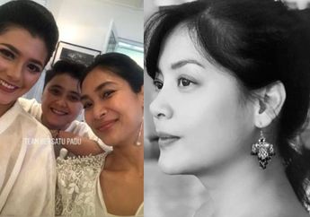 Kompak Kenakan Baju Serba Putih di Pernikahan Lulu Tobing dan Bani M Mulia, Happy Salma: Panitia Among Tamu