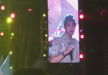 Tersorot Kamera di Tengah Penonton Sheila On 7, Najwa Shihab Bikin Penonton Playfest 2019 Histeris