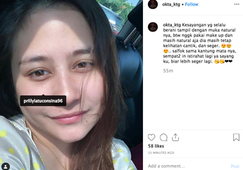 Fans Minta Prilly Latuconsina Istirahat Karena Lihat Kantung Mata di Wajah Tanpa Makeup-nya!