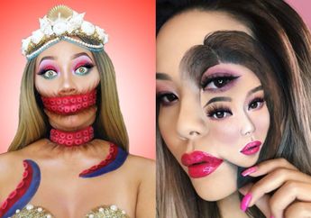 Kelewat Berbakat, Deretan Makeup Artist Ini Jago Bikin Ilusi Optik yang Bikin Kamu Kagum