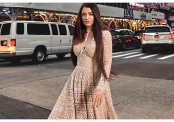 Aiswarya Rai Pose Bergelantungan dalam Sampul Majalah, Disebut Mirip Gaya Kate Winslet