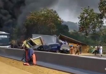 4 Jasad Terbakar dalam Kecelakaan Beruntun di Tol Cipularang, Kepala Forensik: Hangus Hampir Jadi Arang