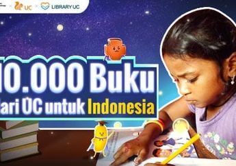 Menuju Indonesia Lebih Baik, UCWeb Donasikan 10&nbsp;Ribu Buku untuk Memperingati 9.5 Philanthropy Week