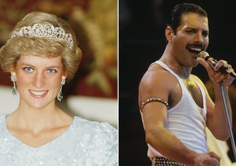 Bersahabat, Freddie Mercury dan Putri Diana Pernah Habiskan Waktu Bersama di Sebuah Bar