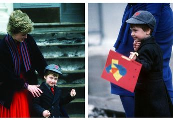 Diminta Putri Diana untuk Bersikap Baik di Hari Pertama Sekolah, Sikap Pangeran William Justru Mengejutkan!
