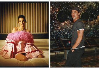 Akui Naksir Berat, Kendall Jenner Malah Pilih Kabur Saat Bertemu Brad Pitt