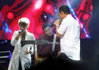 Personel Maliq & D'Essentials Lempar Gitar ke Penonton