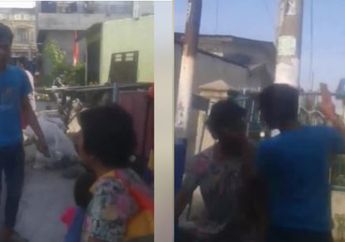 Durhaka Tingkat Dewa, Ibunya Sudah Meneteskan Air Mata, Pria Medan Ini Tetap Tega Tampar dan Bentak Ibunya dengan Kata Makian di Depan Umum, Videonya Viral dan Penuh Kecaman Netizen
