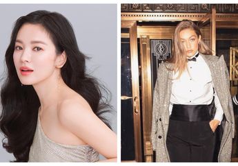 Dandan Minimalis, Song Hye Kyo Pancarkan Pesona Awet Mudanya Saat Hadiri Fashion Show Gigi Hadid