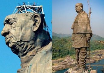 Bangun Patung Tertinggi di Dunia, Pemerintah India Dikritik karena Habiskan Uang Rp6,4 Triliun Padahal Rakyatnya Sengsara