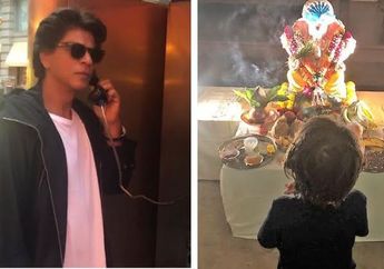 Shah Rukh Khan Pamer Foto Anaknya Berdoa di Depan Patung Dewa, Netizen Heboh!