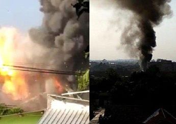 Ledakan Hebat Terjadi di Gudang Senjata Mako Brimo Semarang, Warga Panik Saat Tembok Bergetar dan Kaca Rumah Mulai Pecah