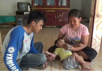 Orang Tuanya Tak Mampu Beli Susu, Bayi di Sulawesi Barat Ini Diberi 5 Gelas Kopi Setiap Hari