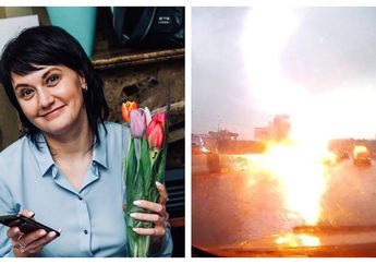 Video Detik-detik Seorang Wanita Tersambar Petir Hingga Dua Kali di Russia