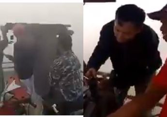 Jarak Pandang Tertutup Kabut Asap, Sebuah Kapal Kelotok Gagal Menyeberang Usai 2,5 Jam Putar-putar di Sungai Tak Tau Arah, Saat Akan Menepi Ternyata Balik Lagi ke Dermaga Awal