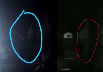 Heboh Penampakan Pocong Tertangkap Kamera Hp di Kabupaten Tangerang, Saat di Geruduk Warga dan Akan Ditangkap Sosoknya Hilang