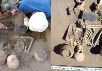 Mengejutkan! Arkeolog Temukan 'iPhone' Saat Gali Makam Wanita Kuno di Atlantis-nya Rusia