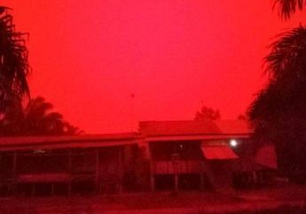 Pasca Dikepung Kabut Asap Akibat Karhutla, Muncul Fenomena Langit Merah Darah di Muaro Jambi, Bikin Warga Ketakutan Tak Berani Keluar Rumah, Apa yang Sebenarnya Terjadi?