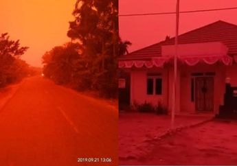 Viral Fenomena Langit Jambi Berwarna Merah, Ternyata Ini Penyebabnya!