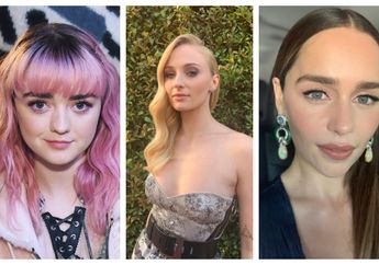 Penampilan Glamor Para Aktris Game of Thrones di Emmy Awards 2019, Sophie Turner Kenakan Kalung Bertabur Ratusan Berlian